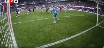 半场：科隆0-1莱比锡，鲍姆加特纳头球破门，劳姆送助攻